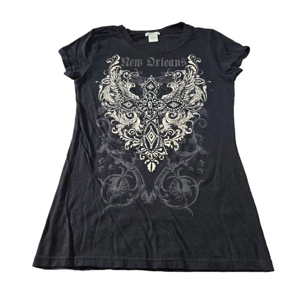 Exousia New Orleans Woman shirt L jrs